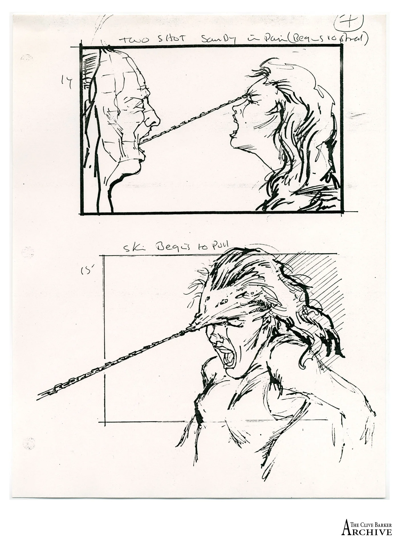 Hellraiser: Hell On Earth - Production Storyboard