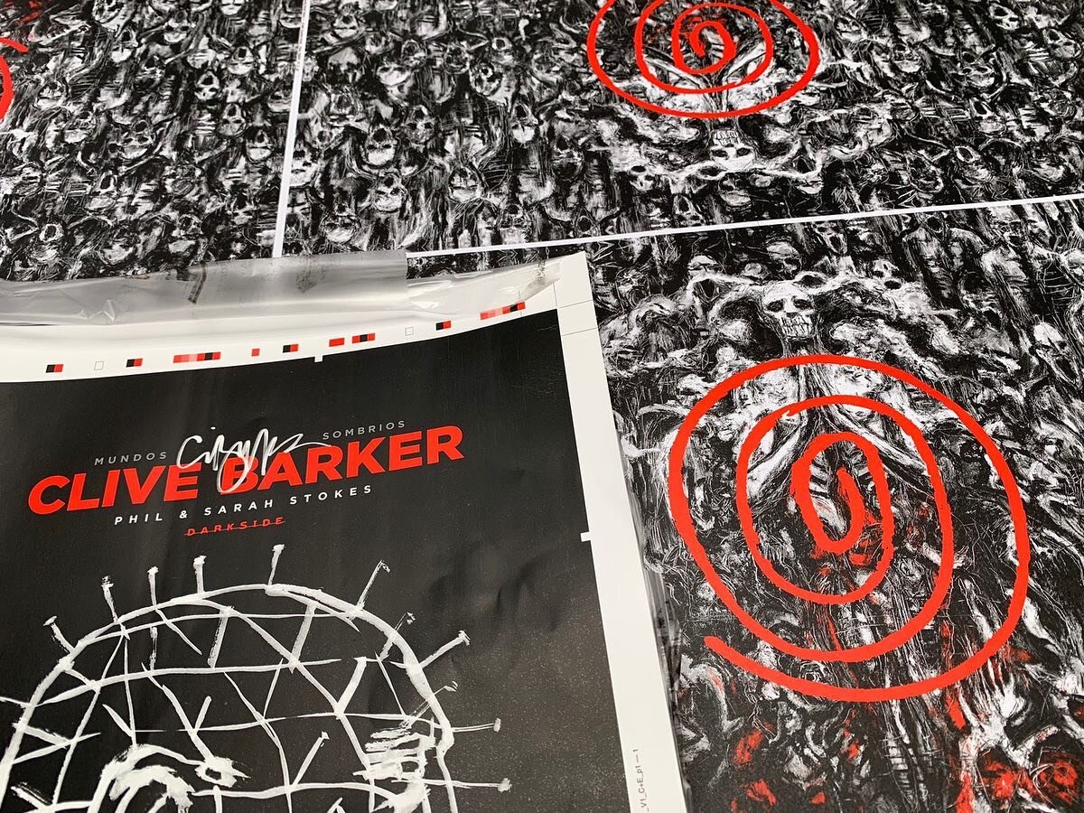 🇧🇷Brazil - it&rsquo;s nearly ready - Dark Worlds is on preorder for release by @darksidebooks on 14 November!😎
#clivebarker #darksidebooks #abramsbooks