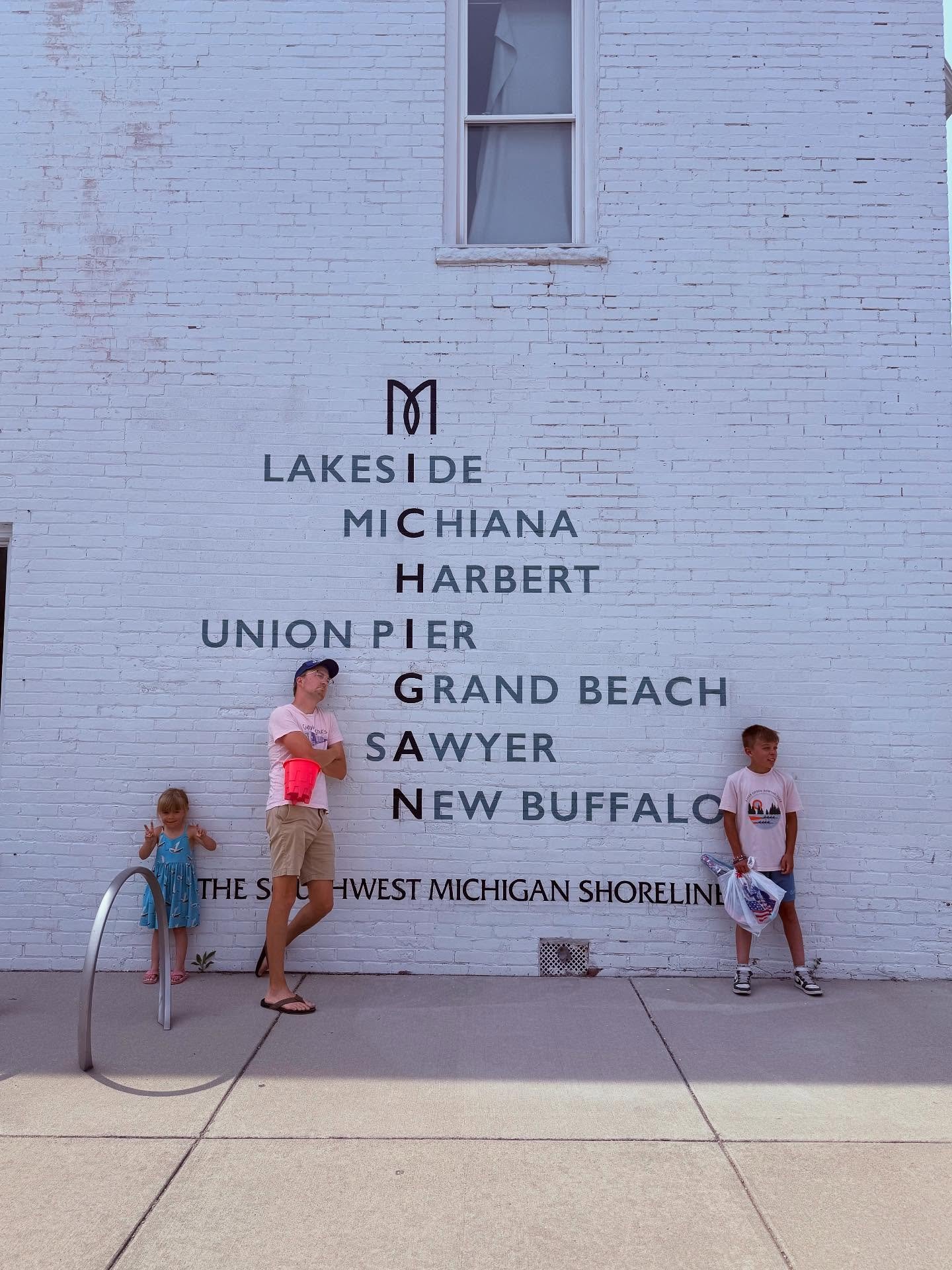 @lundquistandy is the most reliable baby daddy there is. today we hoofed around #newbuffalomichigan - played Uno at @beerchurchbrew, danced around on the beach &amp; ate snacks @journeymandistillery.

I threw a wrench in this guy&rsquo;s weekend with