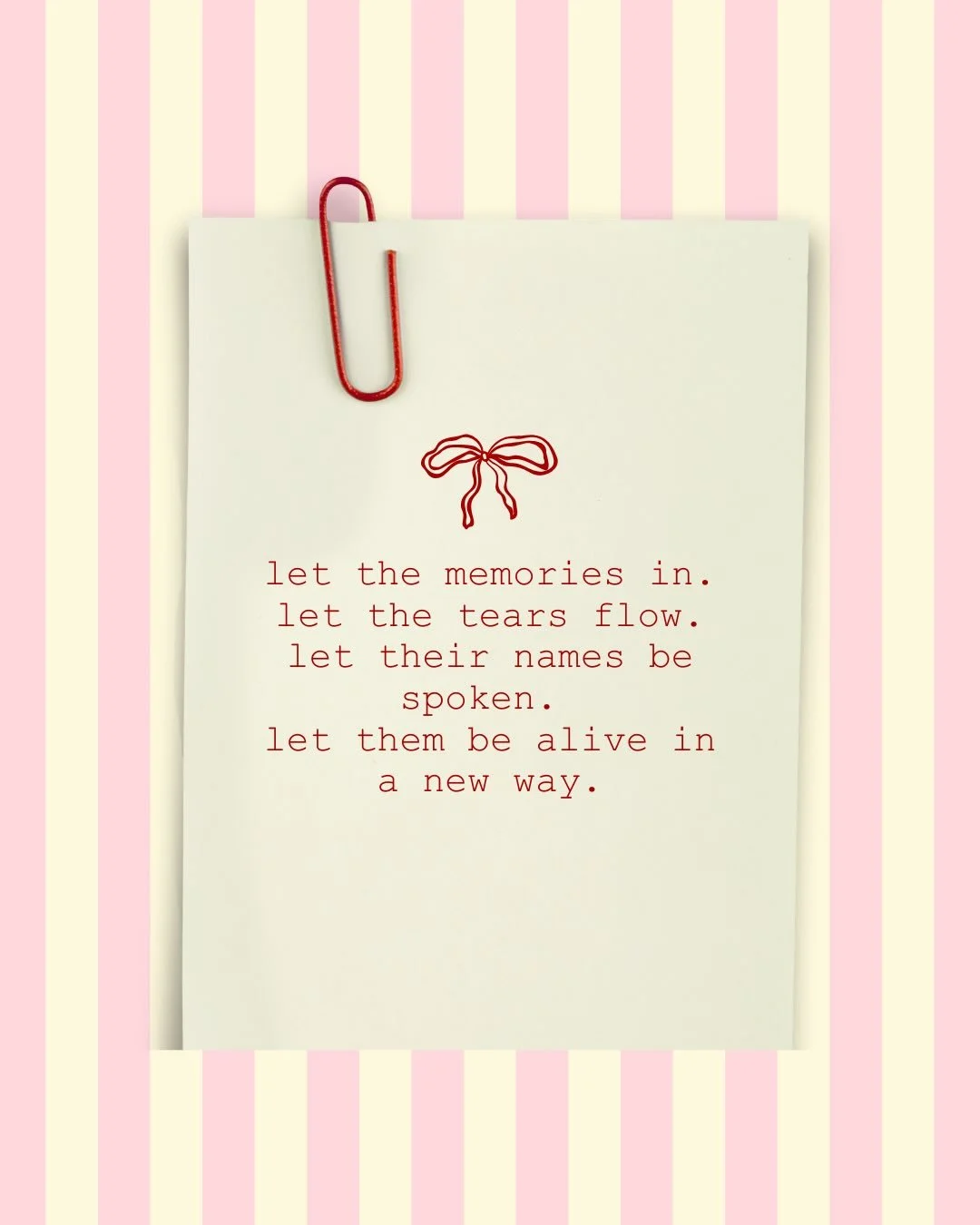 the way I feel my grief looks different each year. 

I&rsquo;ve allowed myself to explore new traditions &amp; rituals as a way to honor &amp; remember my mom. some a fit, others not so much.

the memory app on my phone delivers me these gems - BC (b