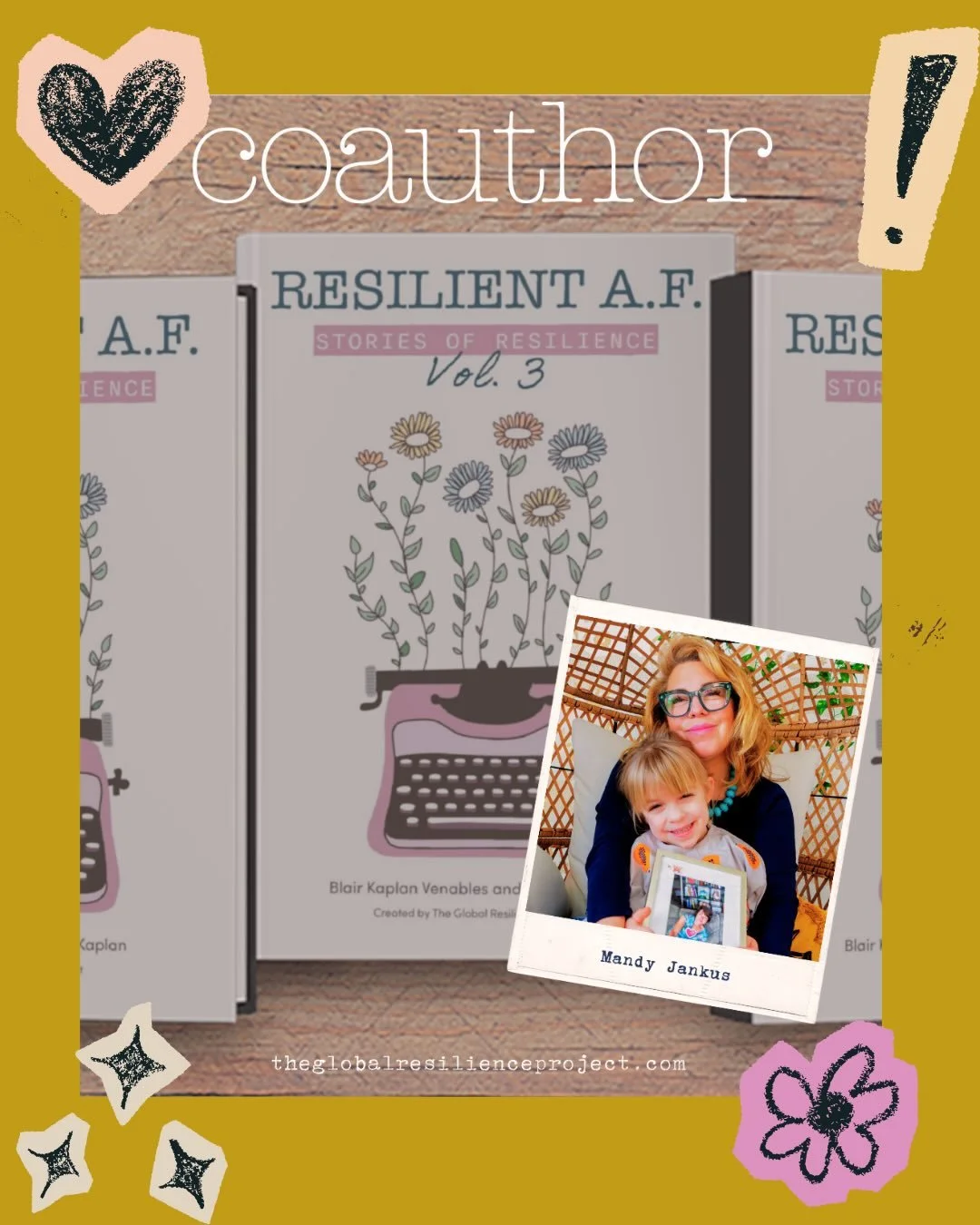 I am proud to share my story of resilience will be featured in The Global Resilience Project&rsquo;s fifth book -
Resilient A.F.: Stories of Resilience Volume 3. 
the book will be published NEXT MONTH 📖 @globalresiliencecommunity 

an absolute dream