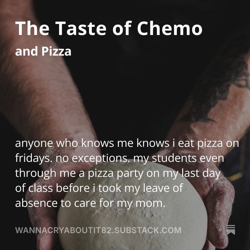 reflections on the ordinary memories. 
things we loved - pizza 🍕 
things we loathed - cancer 

love &amp; rage 

started this piece in a writing class with @melissejoy &amp; took it deeper in another class with @meganstielstra 

what is the thing yo