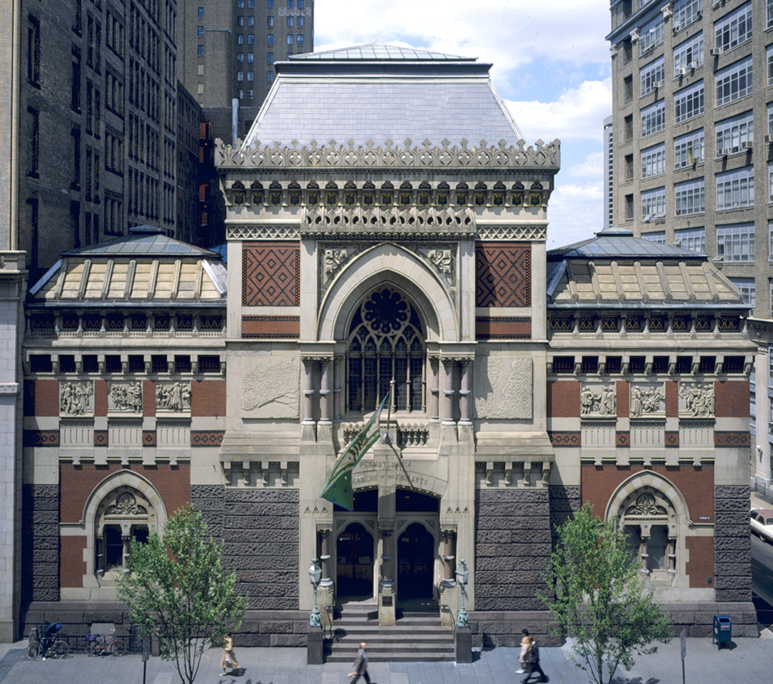 PAFA Furness Building at Broad and Cherry Streets