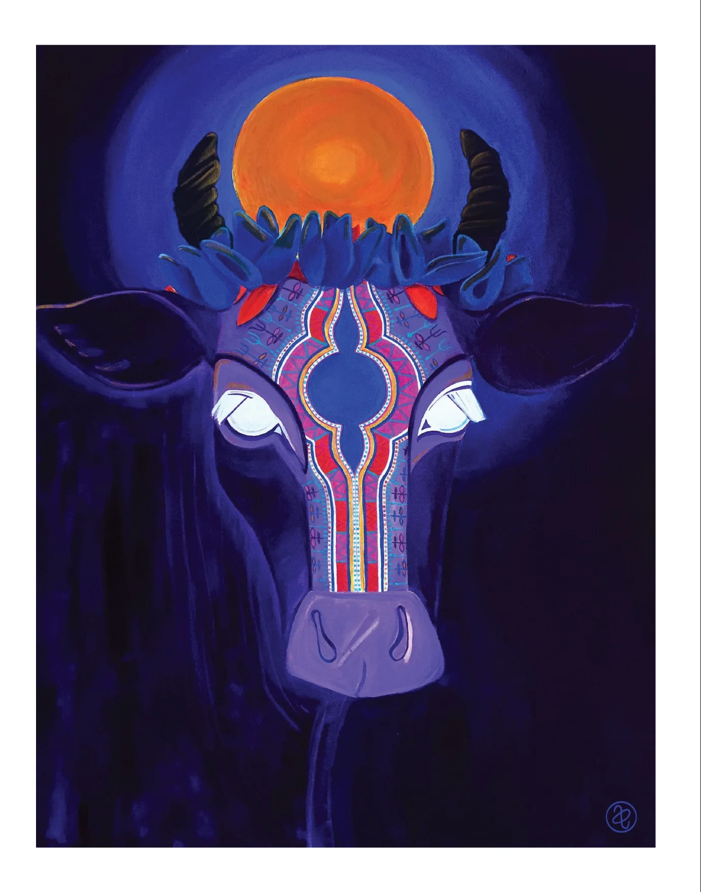 Limited Edition Print of "C.O.W. M.O.M."