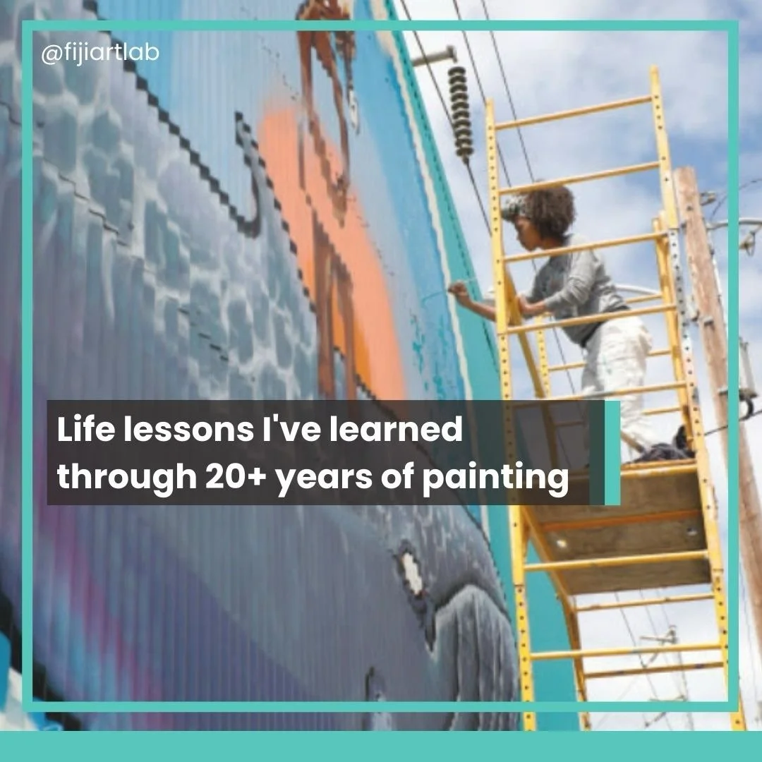 A few life lessons I&rsquo;ve learned through 20+ years of painting 🎨

The benefits of a regular art practice extend well beyond what we create on the canvas. Art making gives us access to calmer nervous systems, higher frustration tolerance and a d