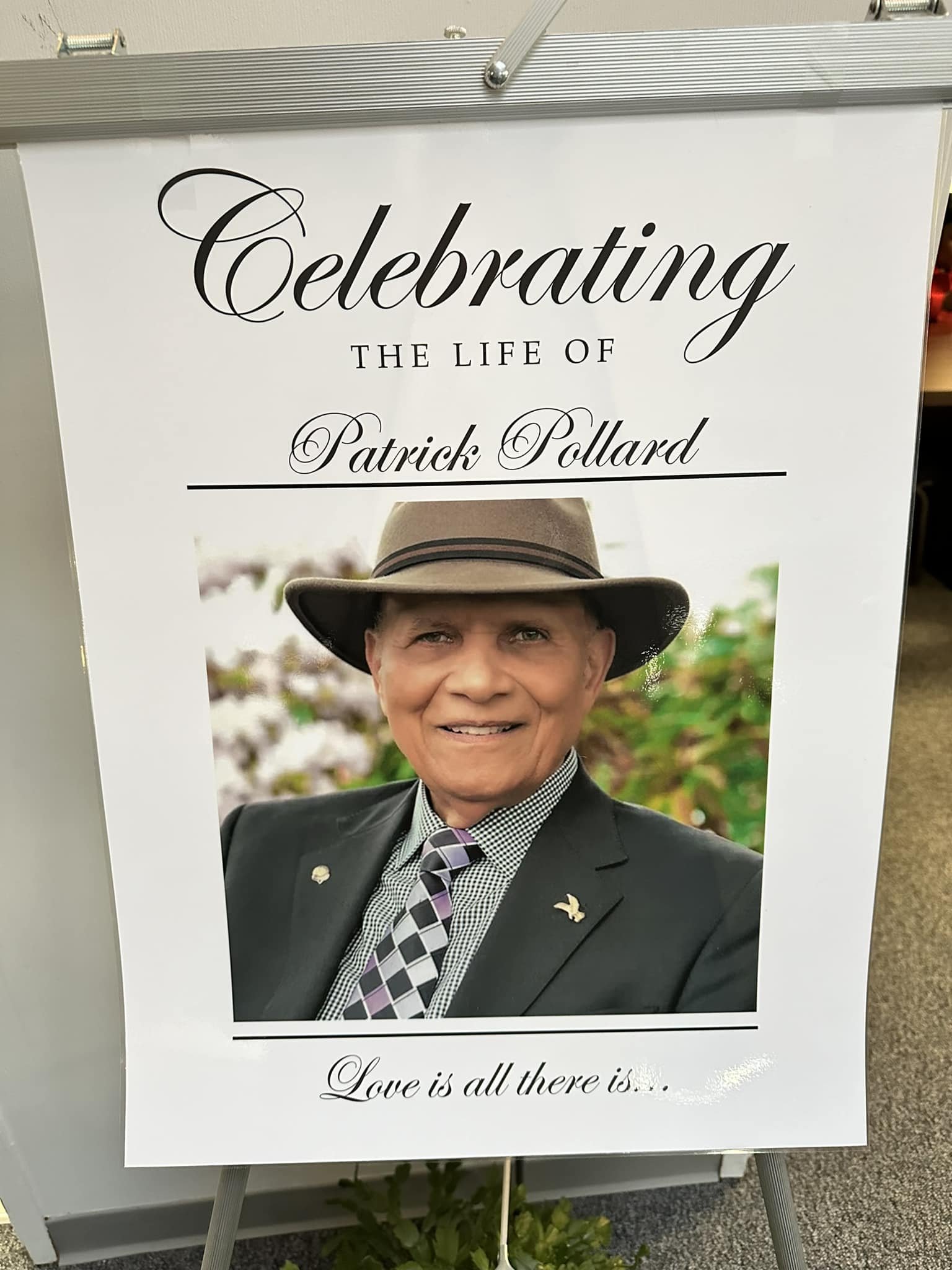 Here to celebrate and honor the life and legacy of one of my spiritual fathers. Rev. Patrick Pollard