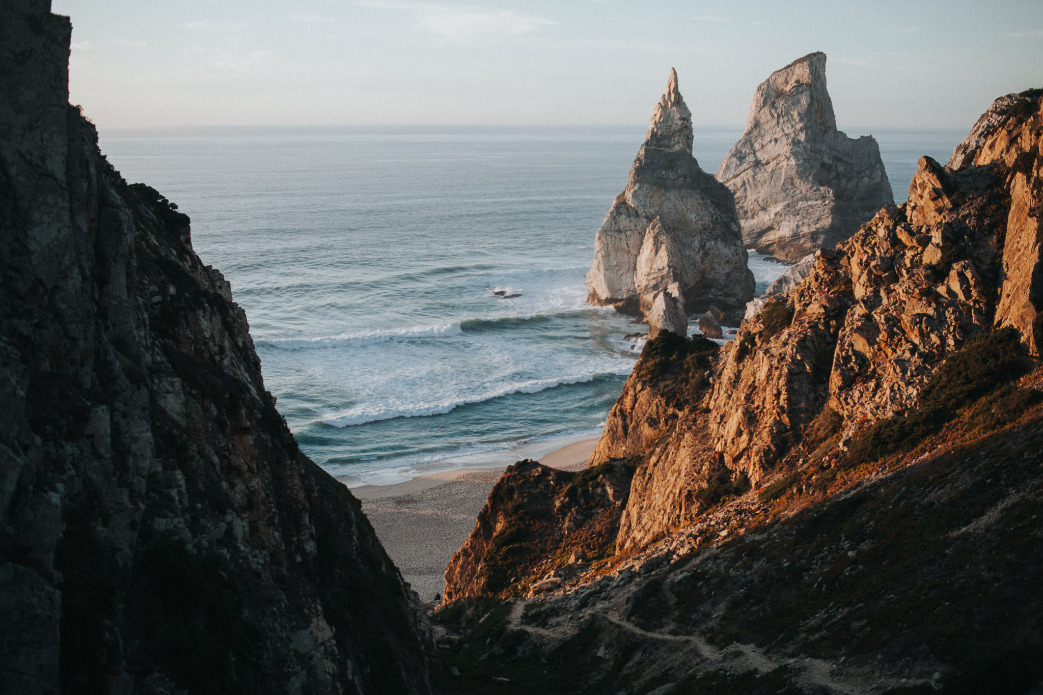 Rocks of Praia da Ursa