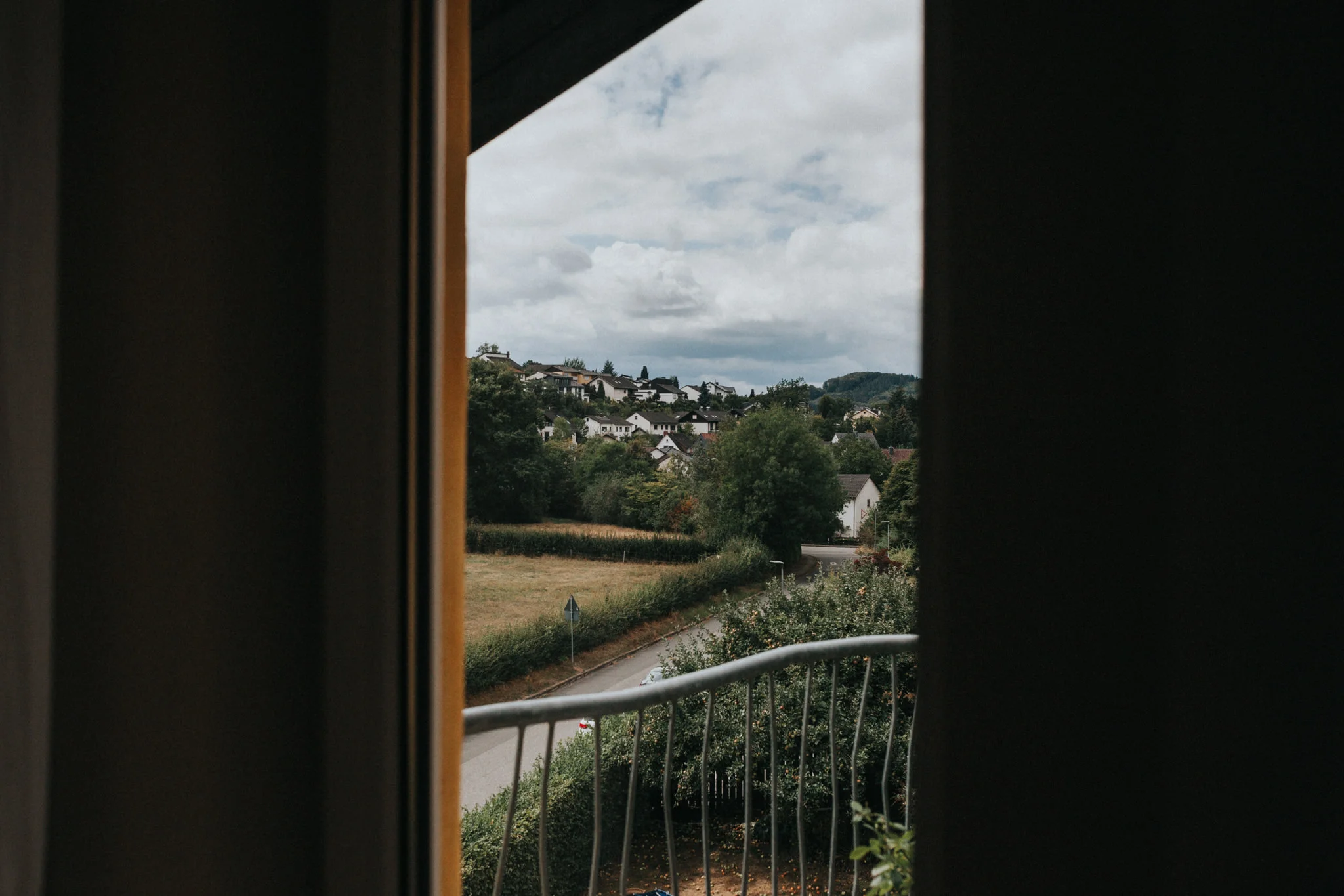 Blick aus dem Fenster