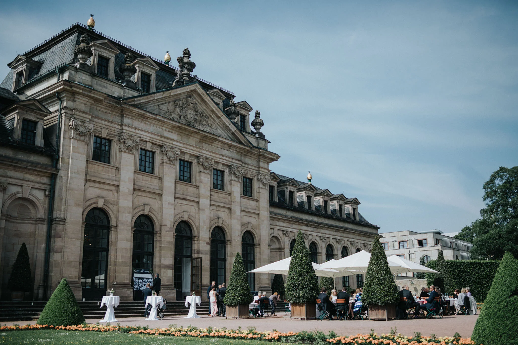 Orangerie Fulda bei Sonnenschein