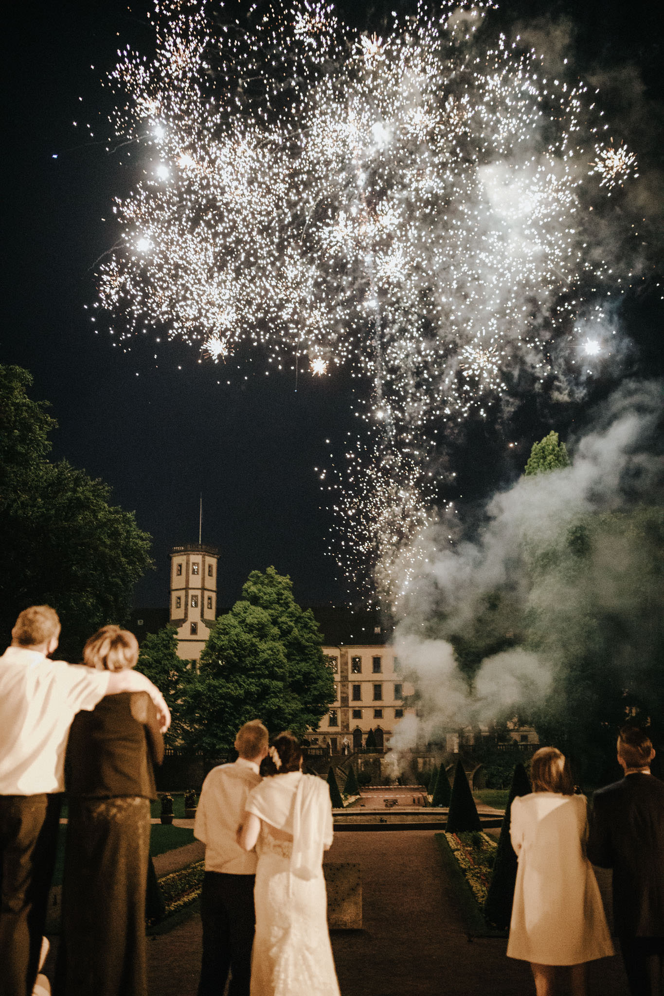 Feuerwerk im Schlosspark Fulda