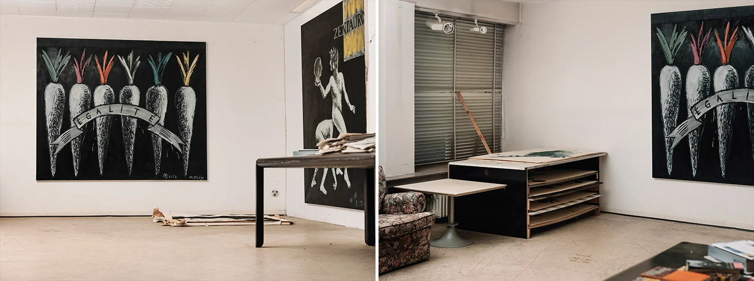 Das Atelier von Radomir in Bielefeld