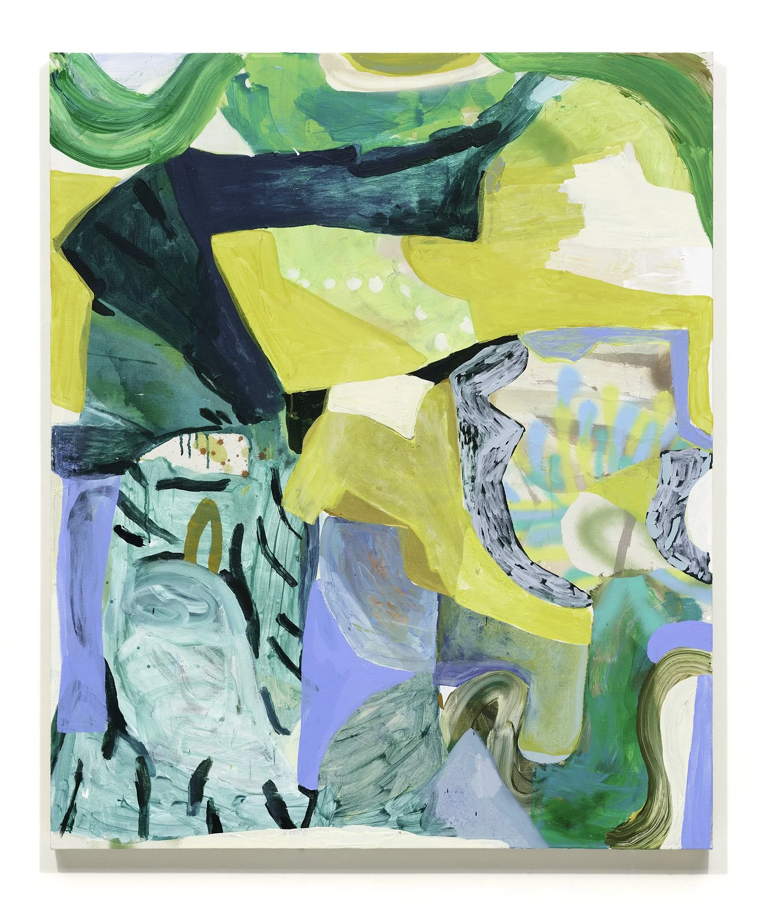 Take it to the Streets, 2026, acrylic on canvas, 48 x 40"