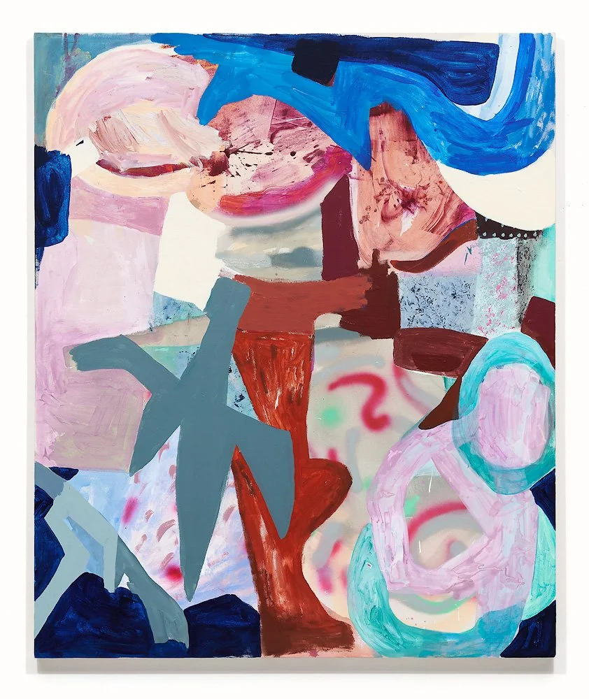 Cheap Steak, 2026, acrylic on canvas, 52 x 48"