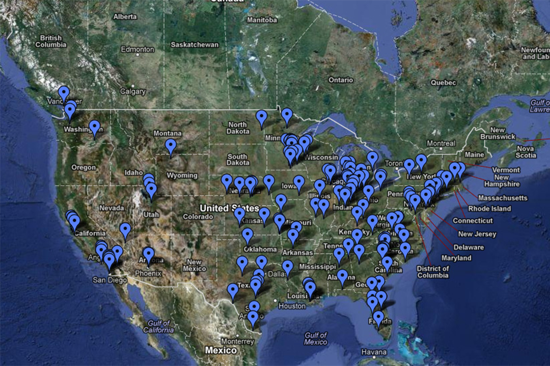 Tablet deployment across the US