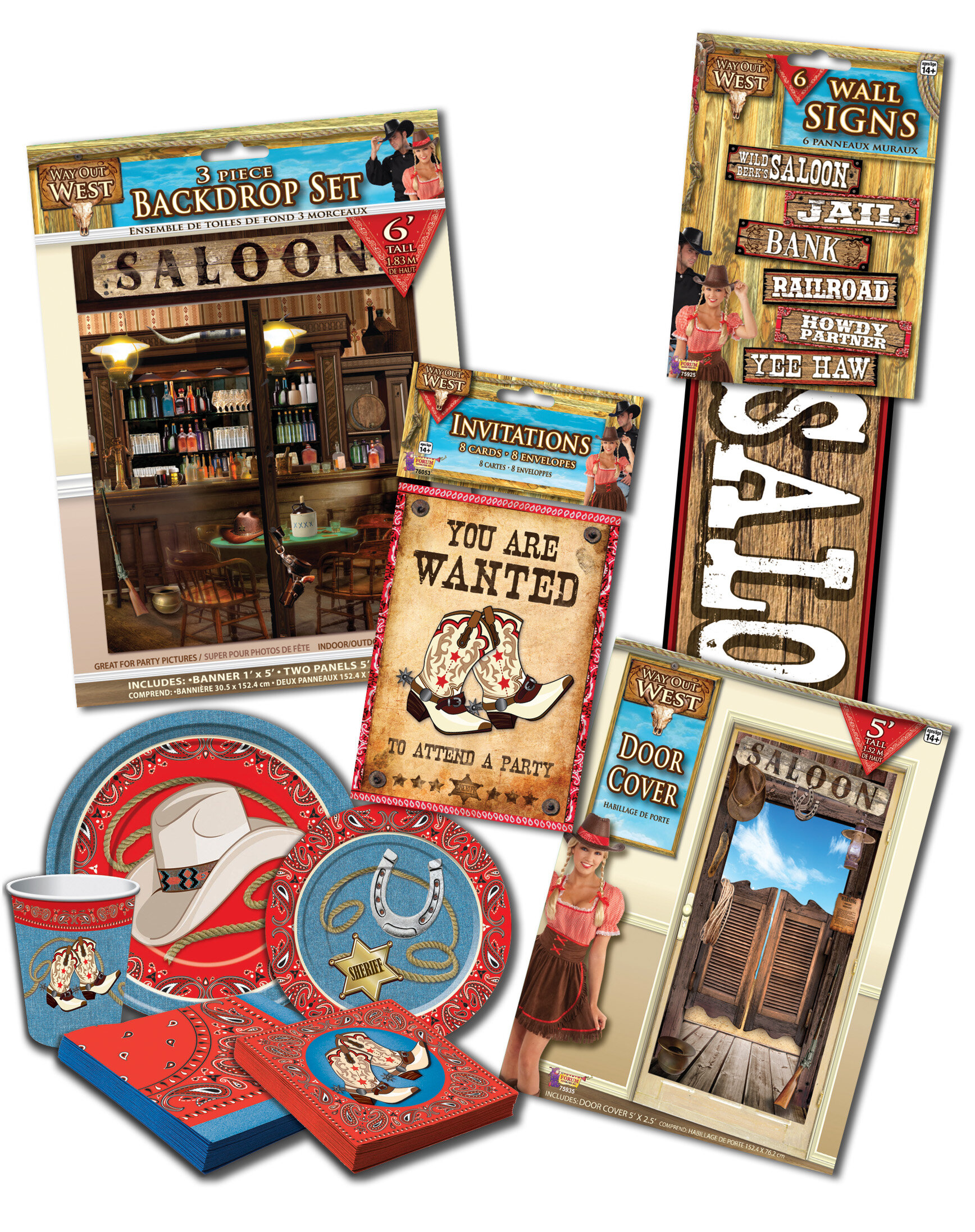Western Party Decor