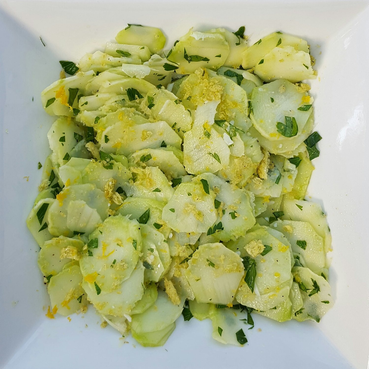 Veggie Transformation - Broccoli Stems - http://withfoodandlove.com/broccoli-stem-salad/