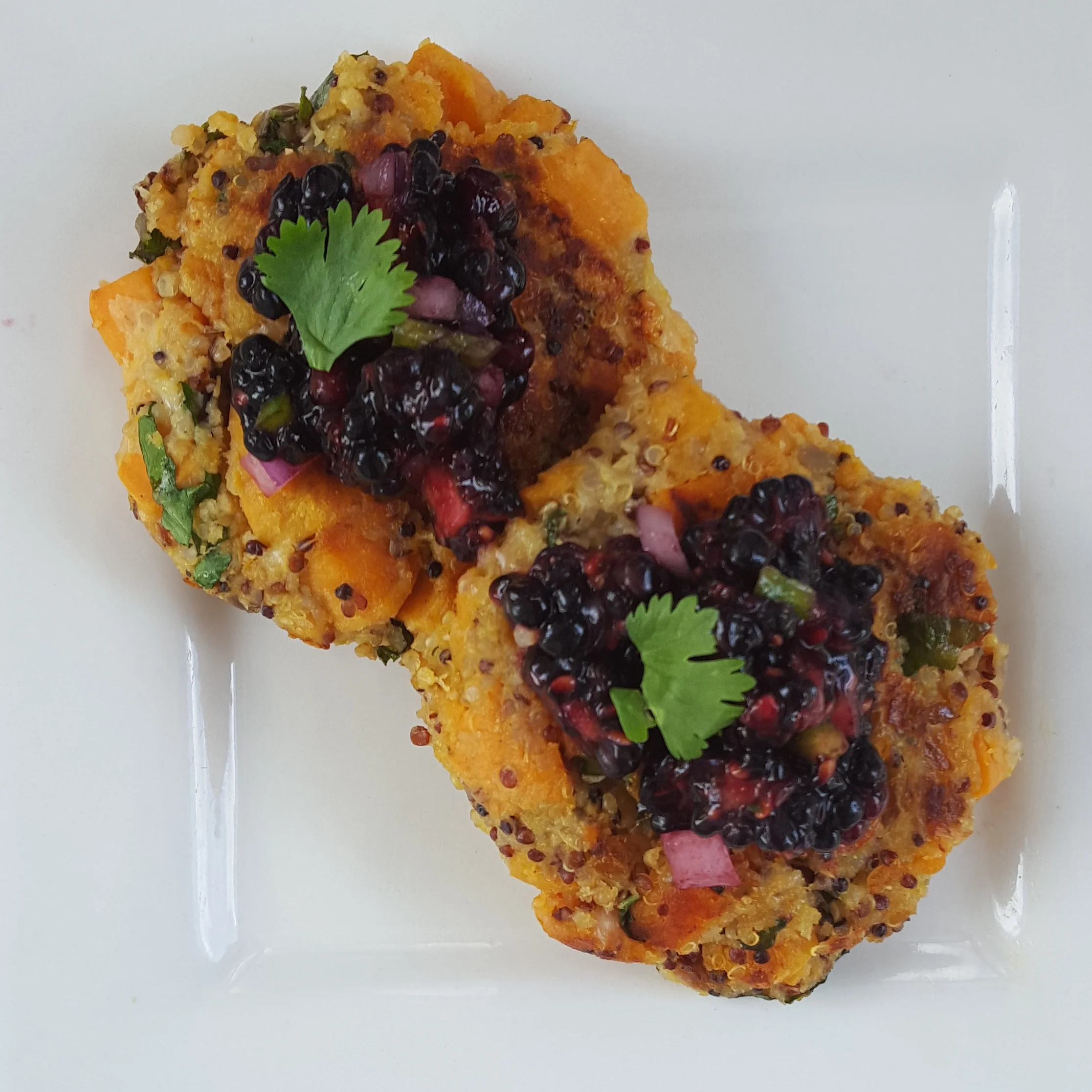 Not Sponsored. Just A Fan - Sweet Potato Quinoa Cakes.jpg