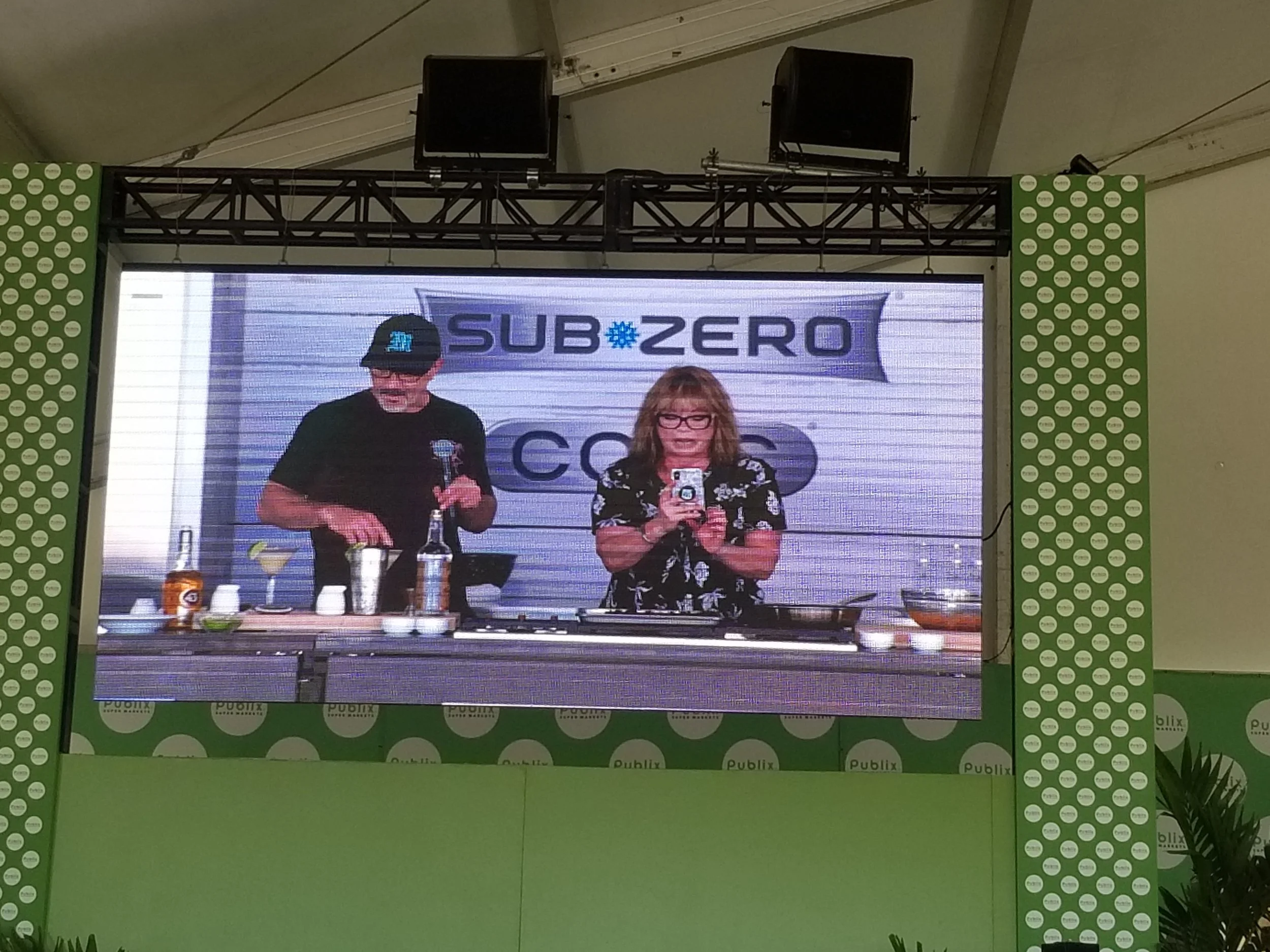 Valerie even took a video to share with her Instagram followers that the bacon bites were in fact burnt.