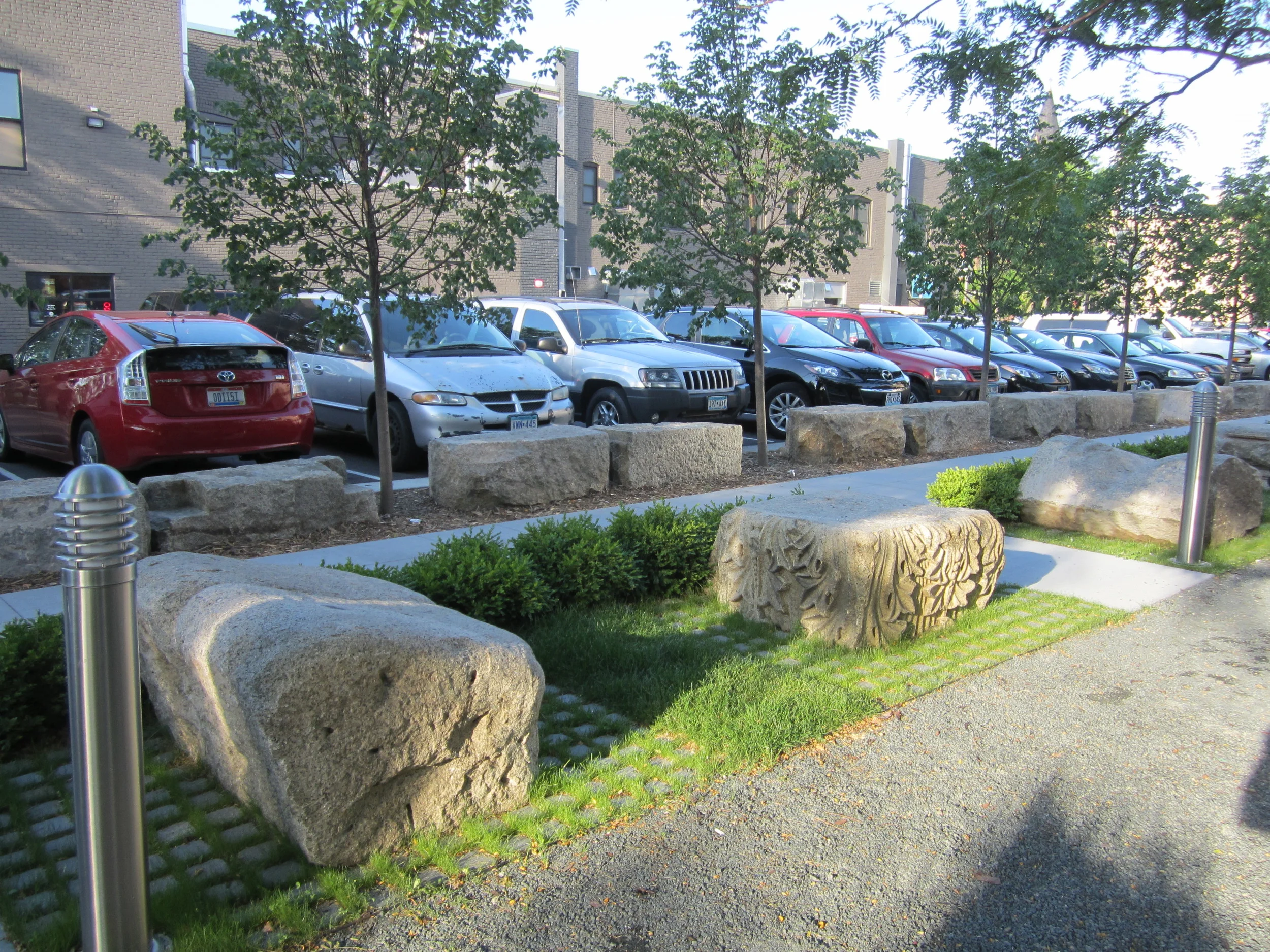 Icehouse Courtyard Looking South