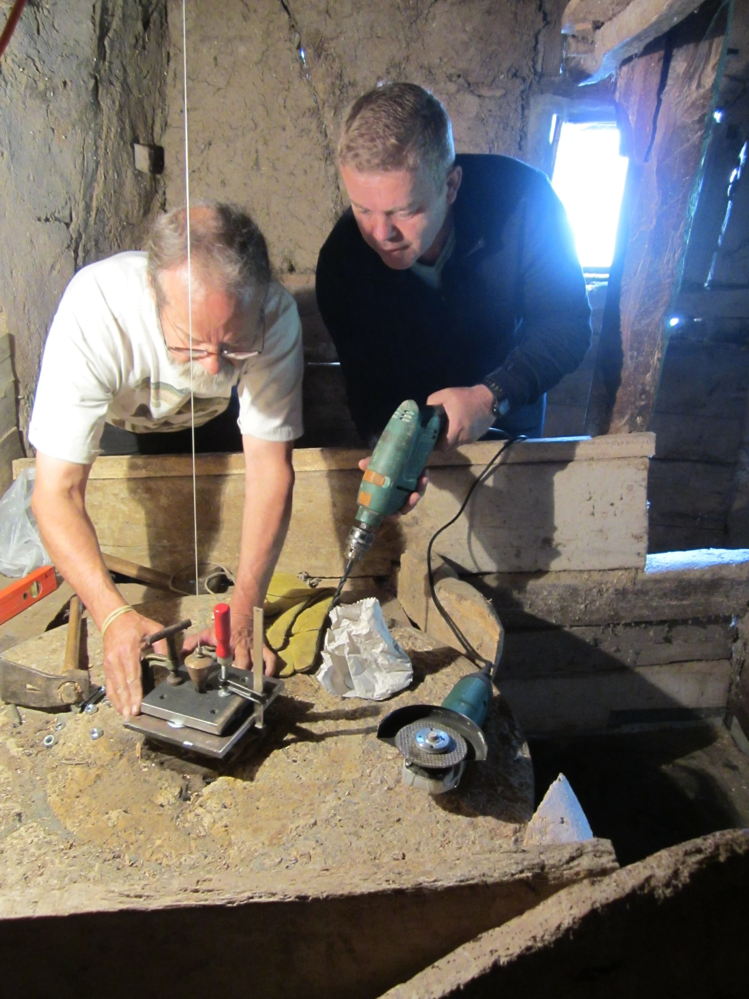 Engineers Chris Ellis & Miki Hondzo