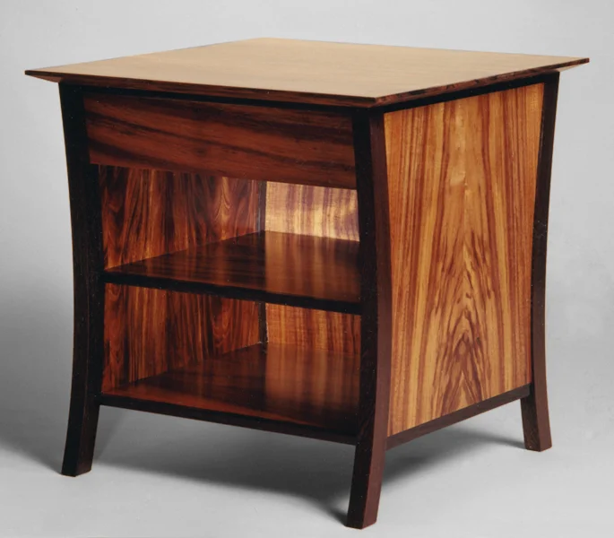 HK END TABLE - KOA & WENGE