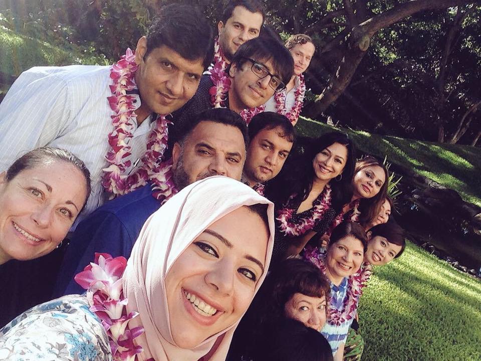 Members of the Senior Journalist Seminar Summer 2015