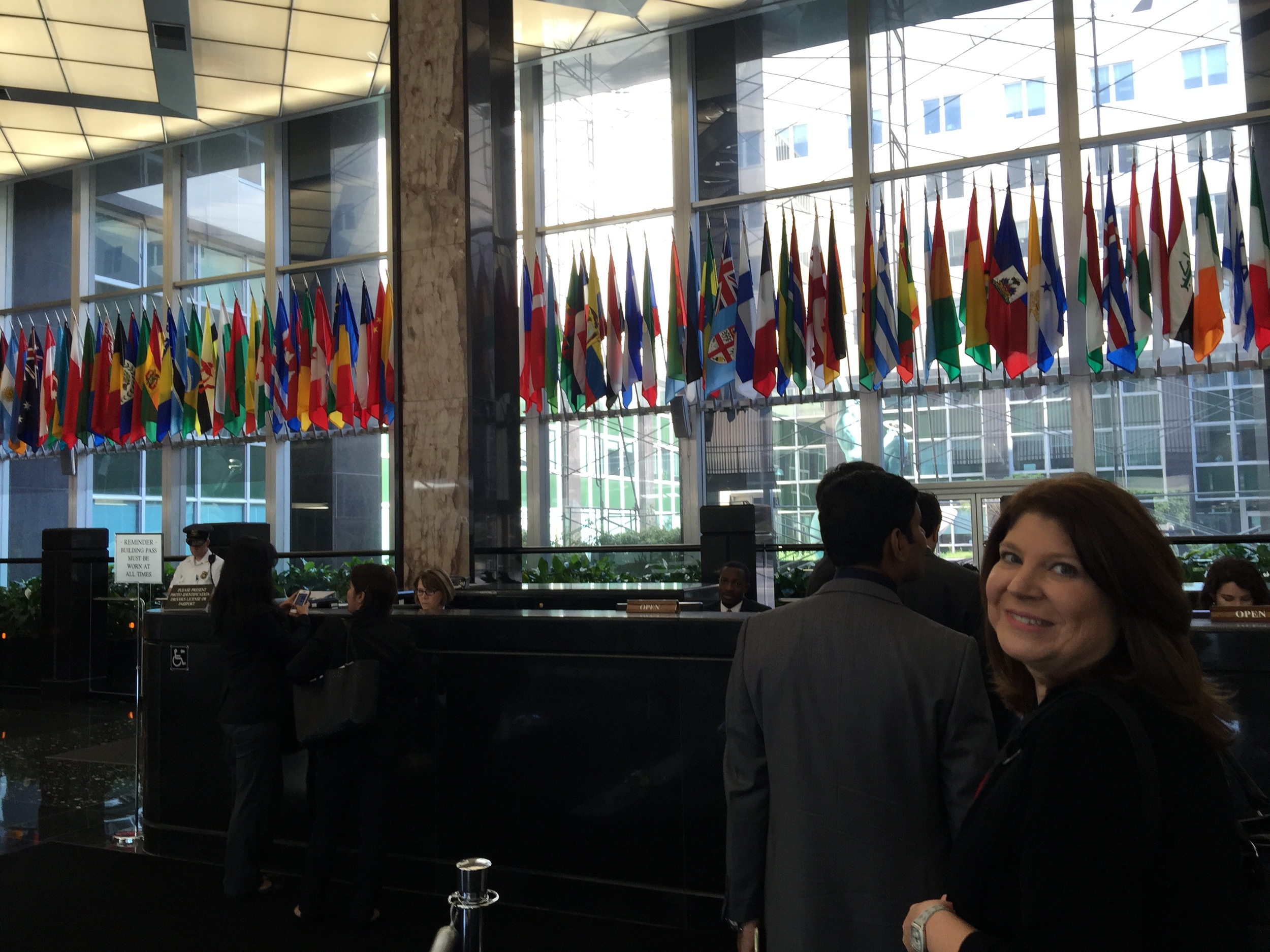 Kim Lawton at State Department 2015