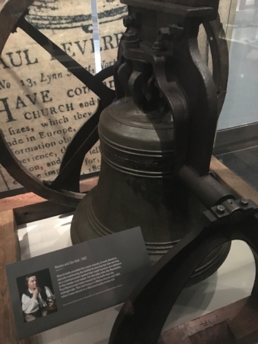 Church bell made by Paul Revere