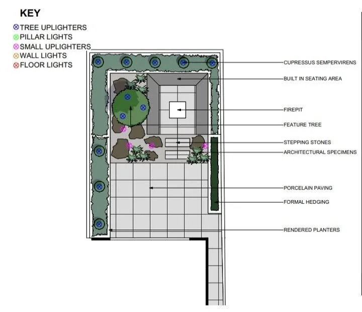 When it comes to garden design it is vital to map out every single step from planting plans, lighting plans, master plans and specific feature plans. Jack will create drawings and detailed designs for every aspect of your garden. 🌱

Feel free to get