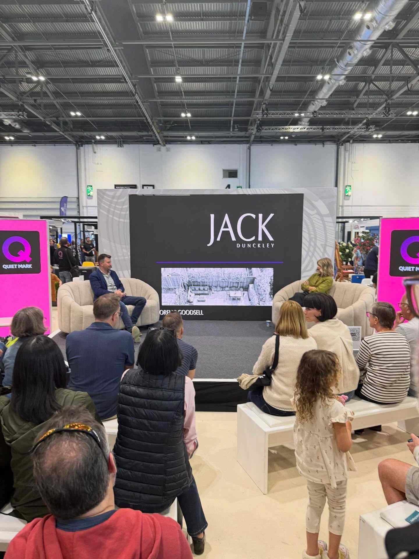 What a fantastic day at Grand Designs Live. I had the pleasure of speaking on the stage. It was such a fun experience and a real pleasure to meet everyone who came to the show today. Roll on day 3 tomorrow!! #granddesigns #excellondon #jackdunckley #