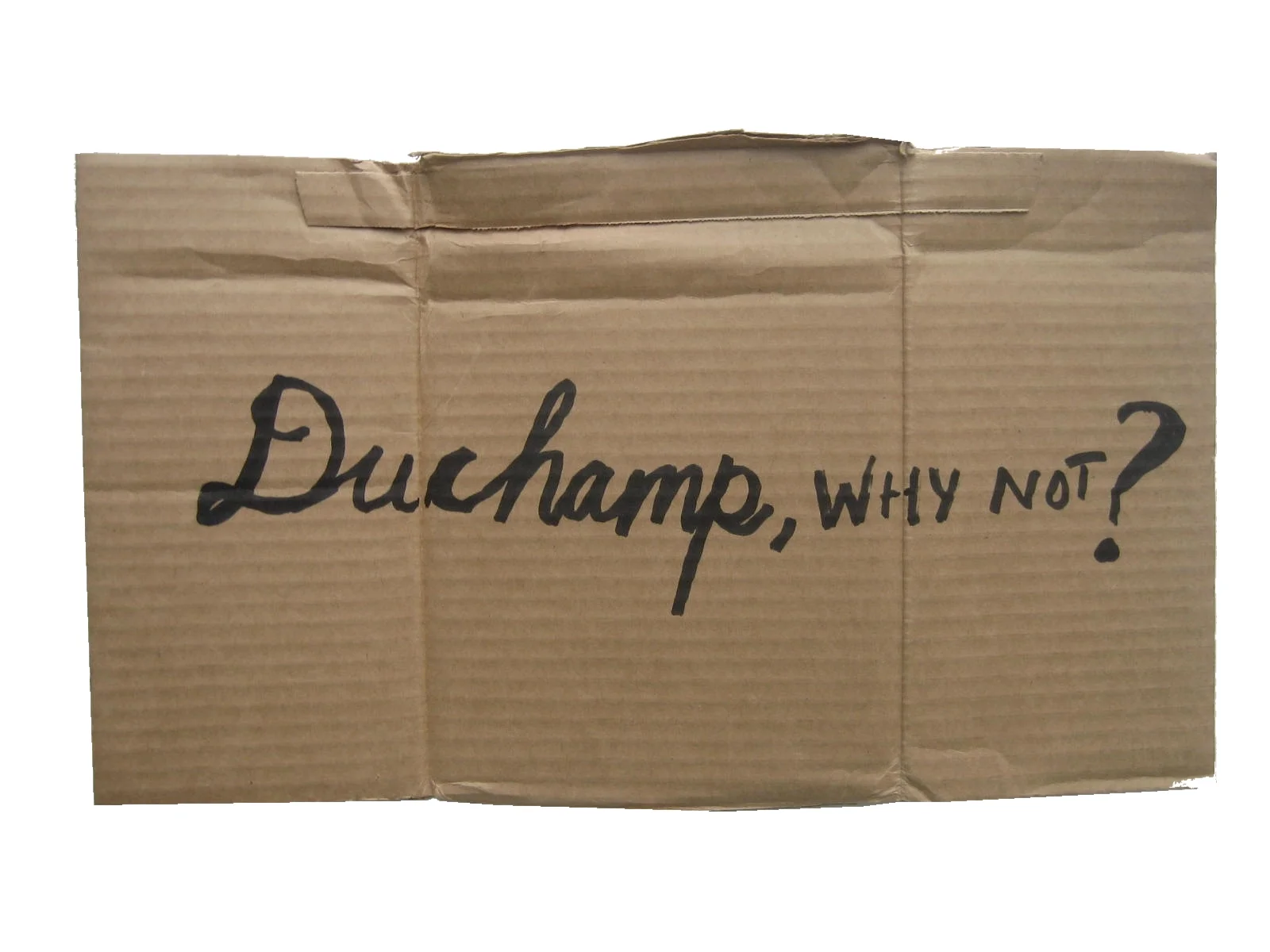 Duchamp-Why-Not-Alejandro-Diaz-cardboard.JPG