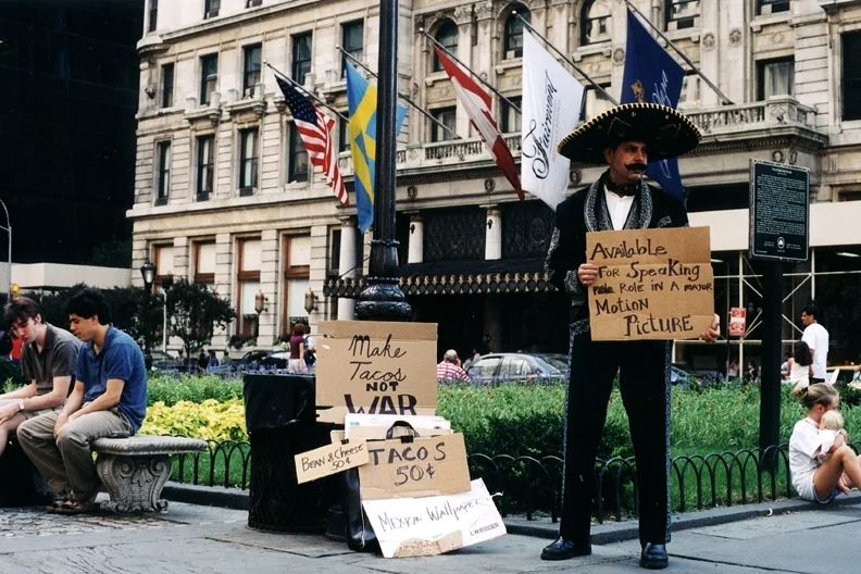 Enchiladas at the Plaza, 2003