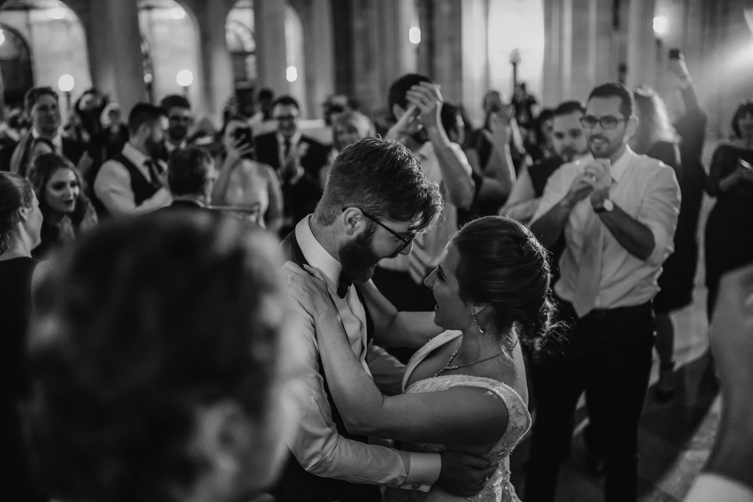 Gabe &amp; Wes married at Old City Hall in Cleveland, Ohio