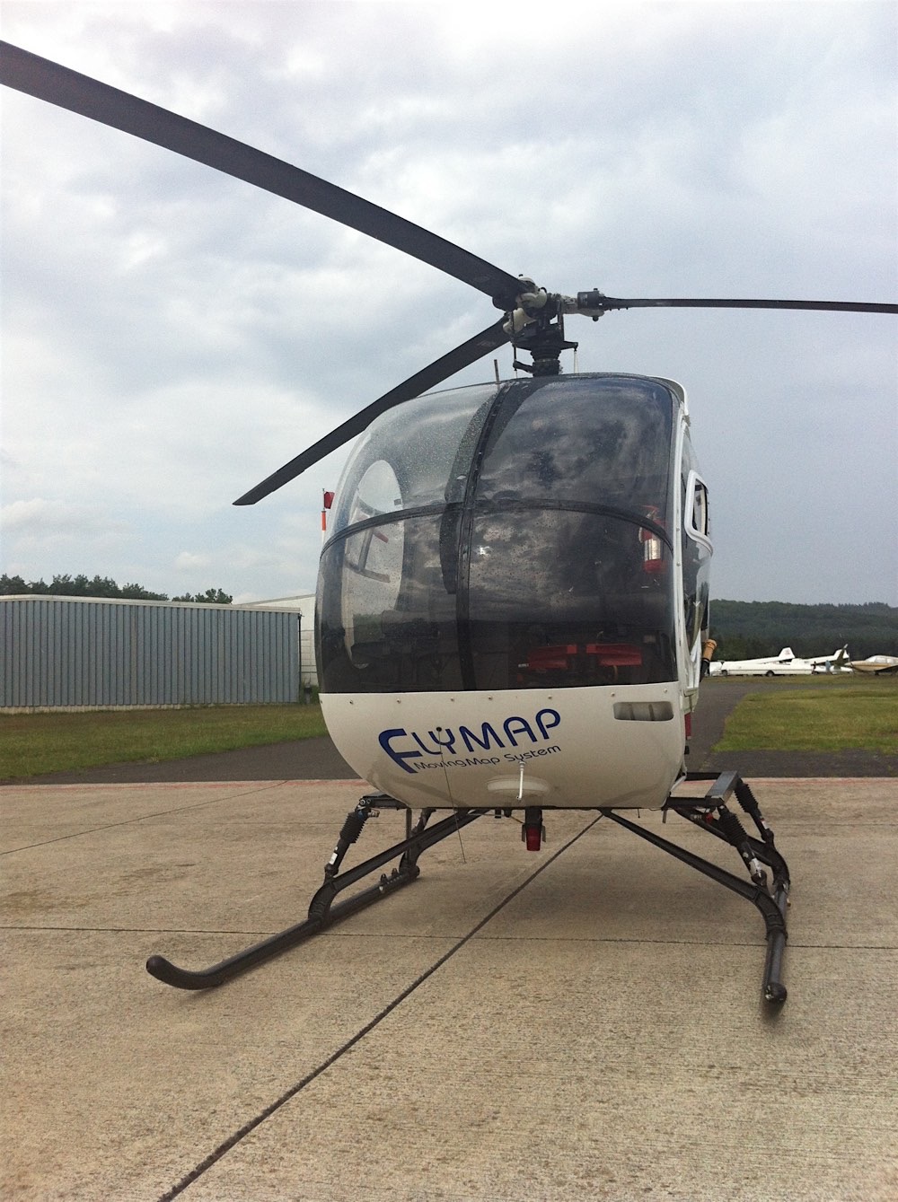 Hughes 300 “FLYMAP” in Oerlinghausen