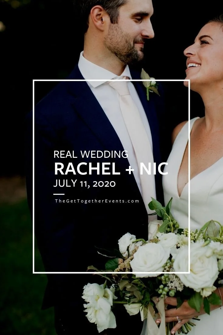 REAL WEDDING: Rachel + Nic’s Micro-Wedding for 25 People