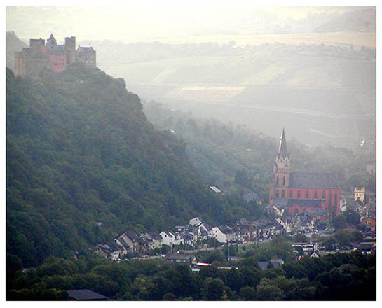 Castles on the Rhine River, Germany