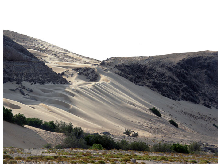 Dunes near the camp