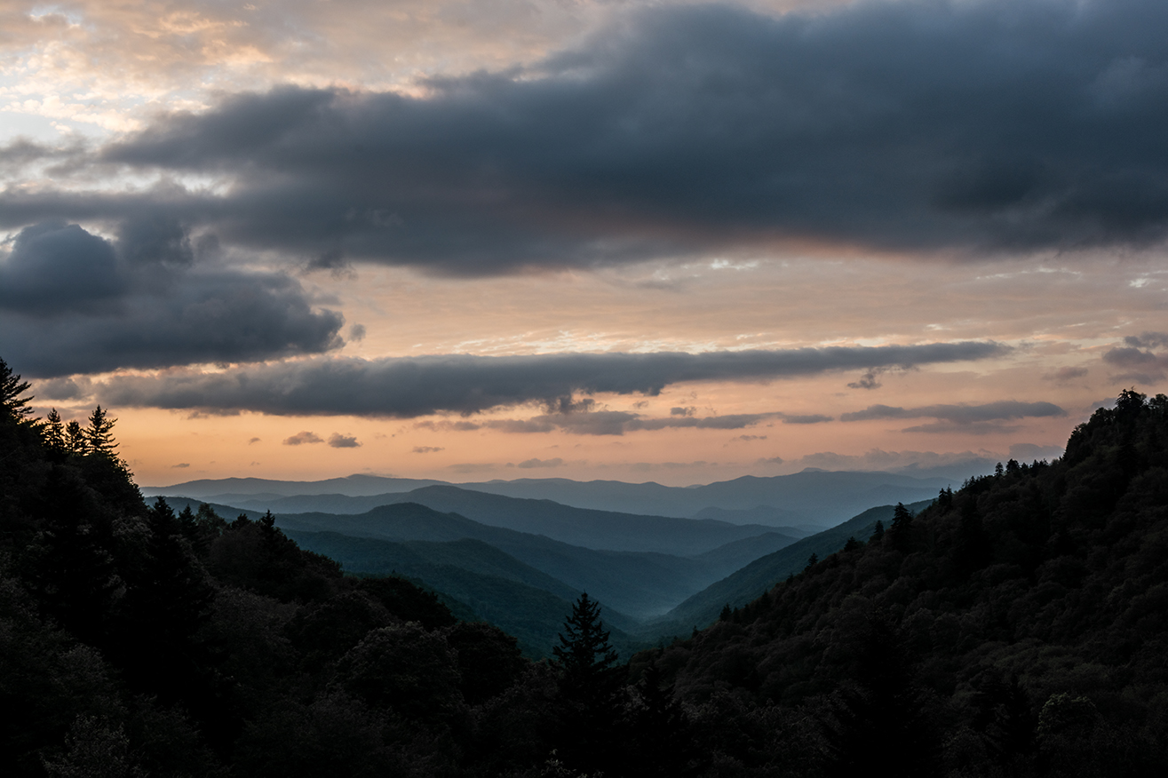 Sunrise in the Smokies