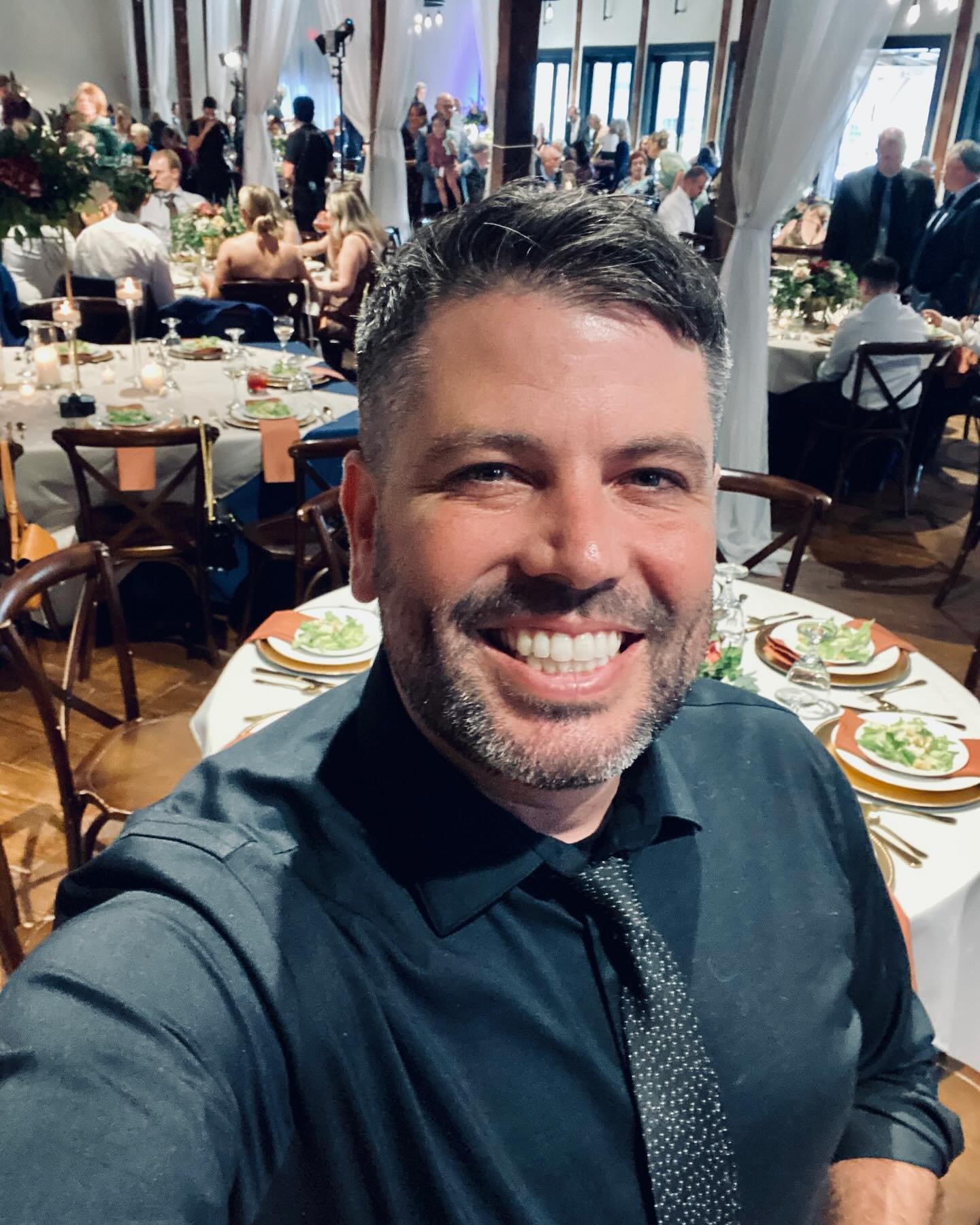 They have no idea how hard they&rsquo;re about to dance tonight! ✨🎶 Stunning lights, superb music&mdash;this party will be unforgettable.

Hire a pro DJ who brings the energy. 
Book The Wedding Party ATL! 🎉🎧
#weddingdj #atlantadj #atlantaweddingdj