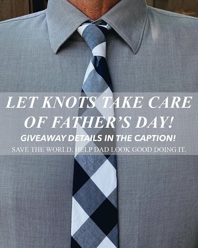 &bull;FATHER&rsquo;S DAY GIVEAWAY&bull; 
Father&rsquo;s Day is this weekend and we&rsquo;re taking care of someone&rsquo;s gift for them! 
Prize: 1 San Benito tie &amp; personalized note sent straight to your dad of choice! 👔📬
.
RULES
1) Follow us 