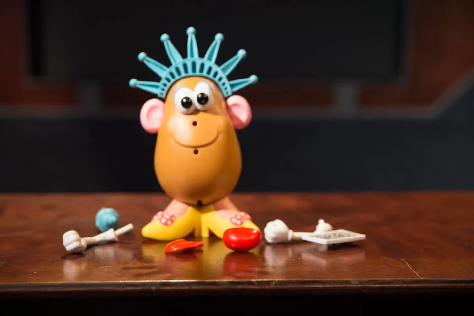 Lady Liberty loses her torch