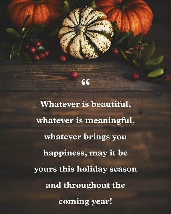 Wishing everyone a Happy Thanksgiving! I&rsquo;m so thankful for all of you who follow my journey here! 🍂🍁🍃🥰