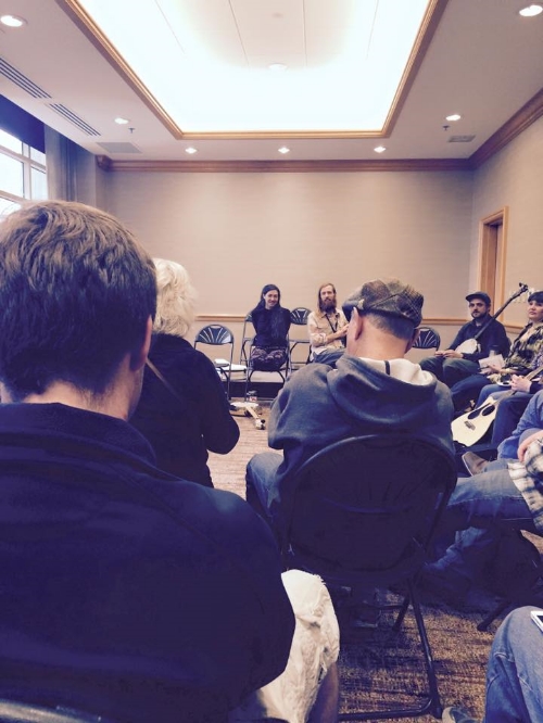 Wintergrass Songwriting Workshop in Seattle, Washington