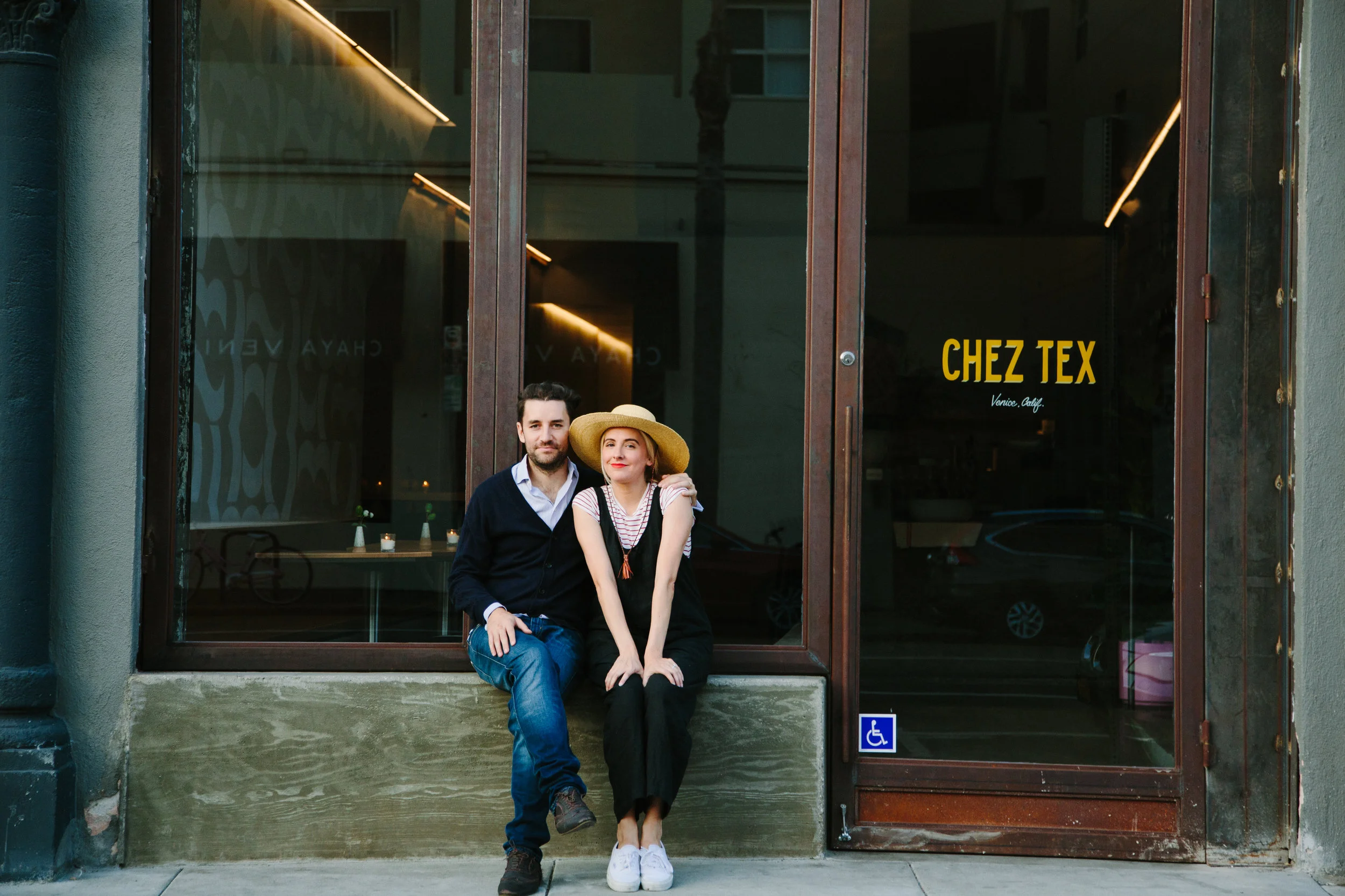 Jesse and Hayley Feldman (not pictured, their newborn daughter, Loulou.)