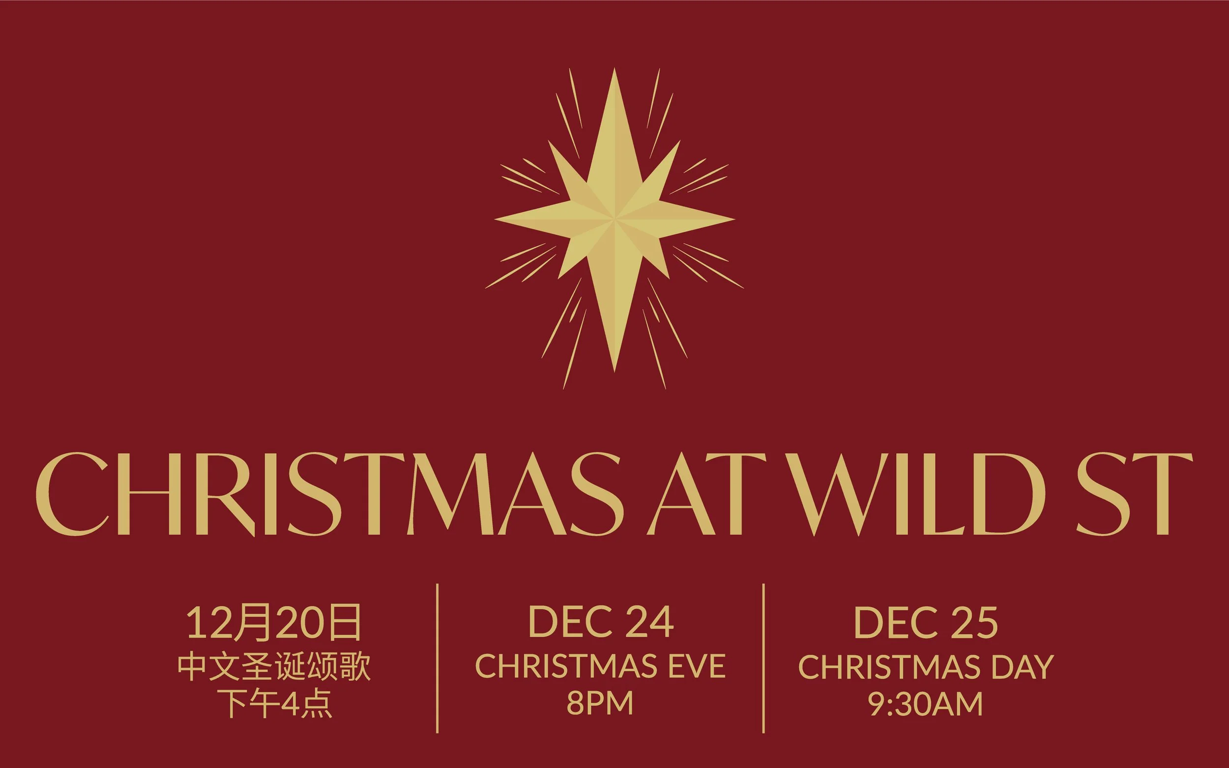 Christmas Day at Wild Street