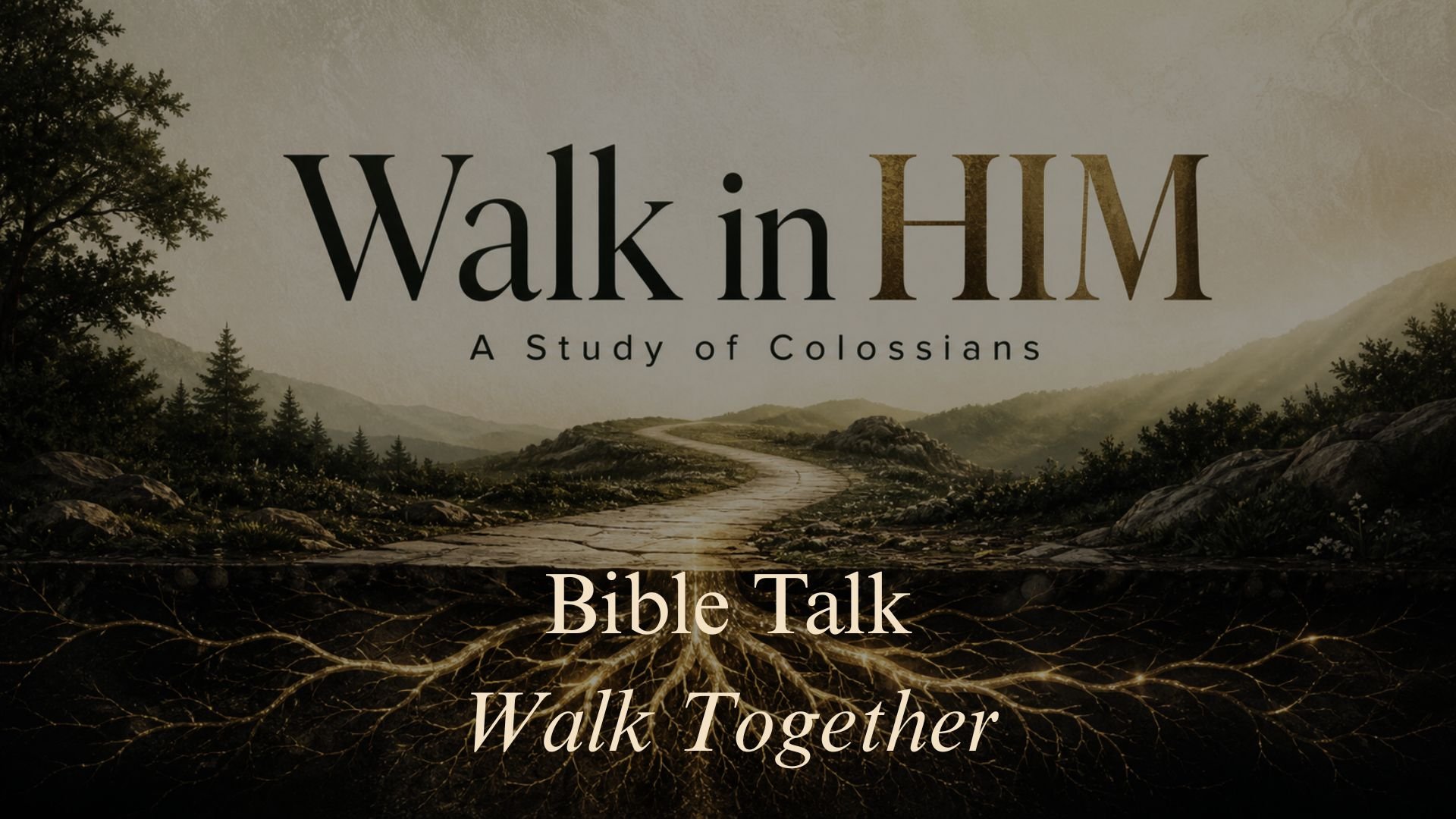 Colossians 4:2-18 :: Walk Together (WSAM Weekend Away Talk 4)