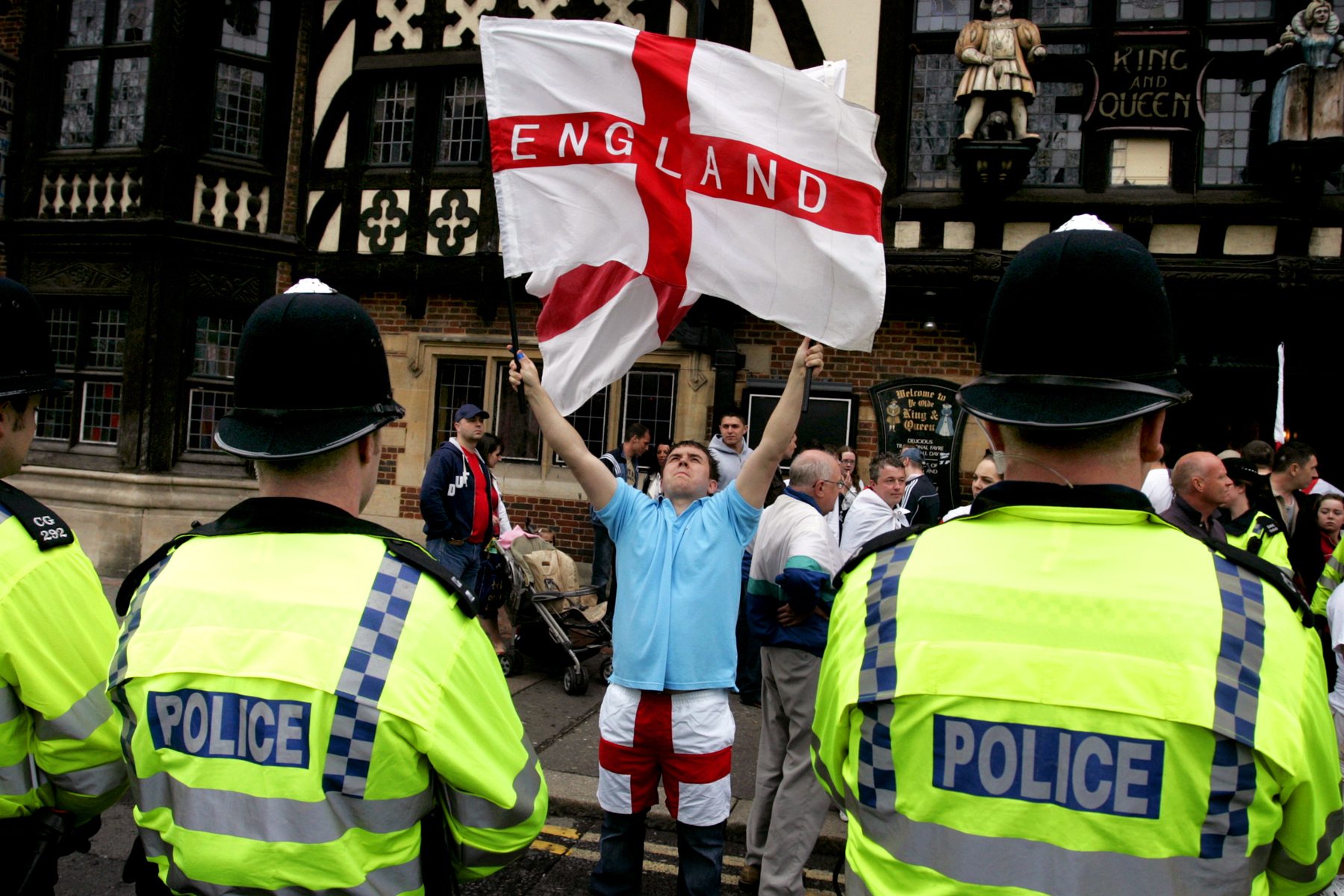 March for England, Brighton.