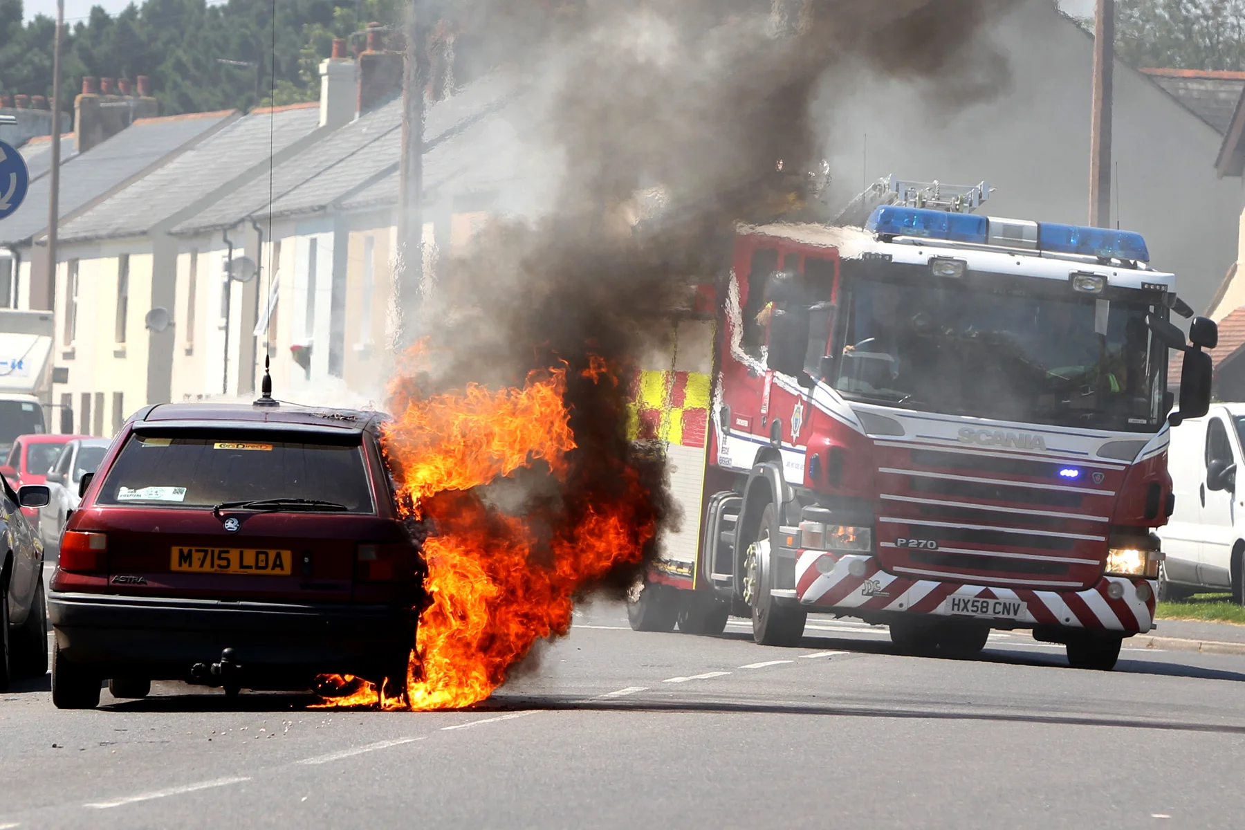 Fire, Chichester.