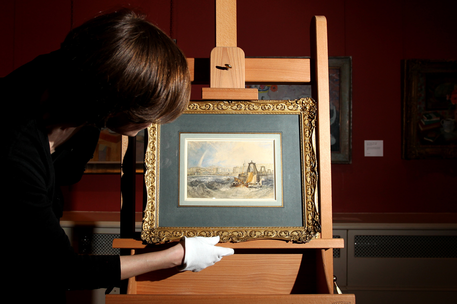 Turner painting on tour, Brighton.