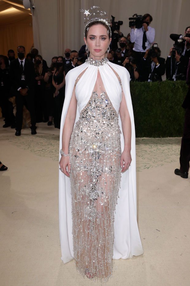 Emily Blunt in custom Miu Miu - Met Gala